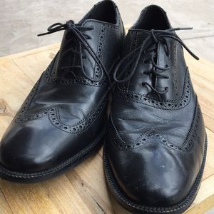 Cole Haan Men’s Black Size 12 Lace Up Oxfords